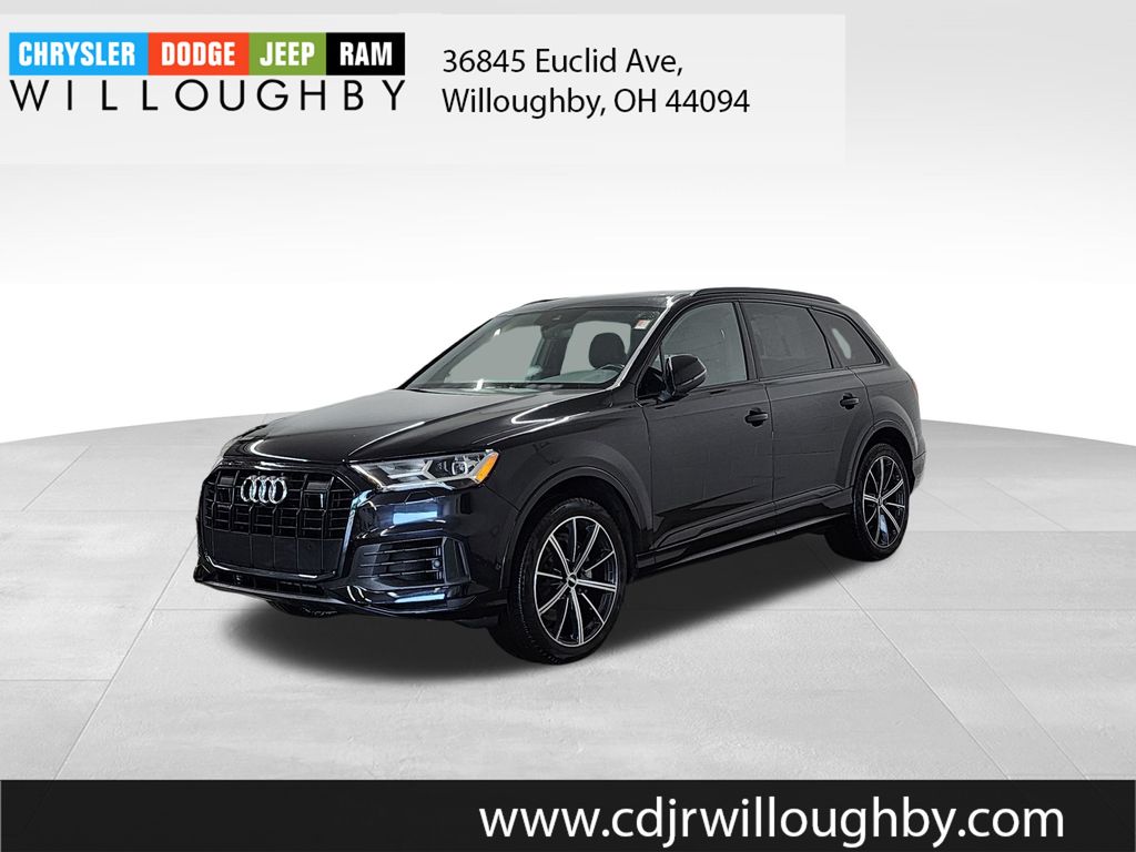 Orca Black Metallic 2020 Audi Q7 SUV / Crossover All-Wheel Drive 8-Speed Automatic