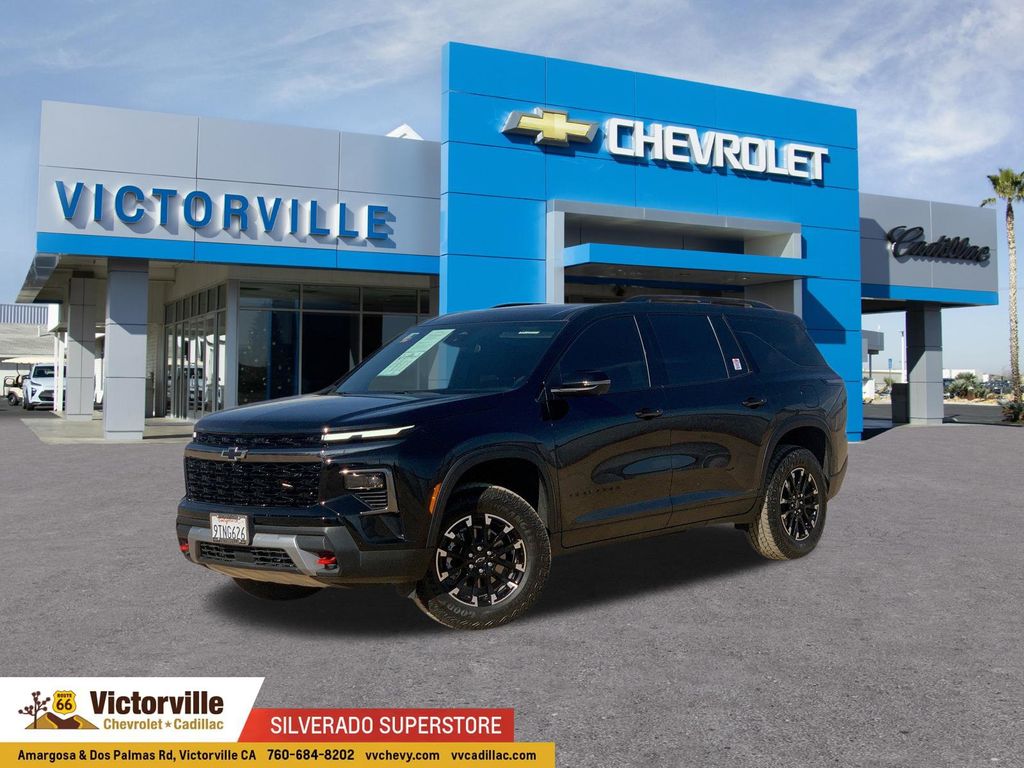 Mosaic Black Metallic 2025 Chevrolet Traverse Z71 AWD SUV / Crossover Four-Wheel Drive 8-Speed Automatic