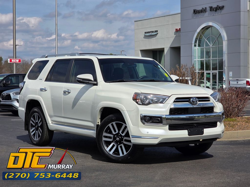 White 2023 Toyota 4Runner Limited 4WD SUV / Crossover All-Wheel Drive 5-Speed Automatic