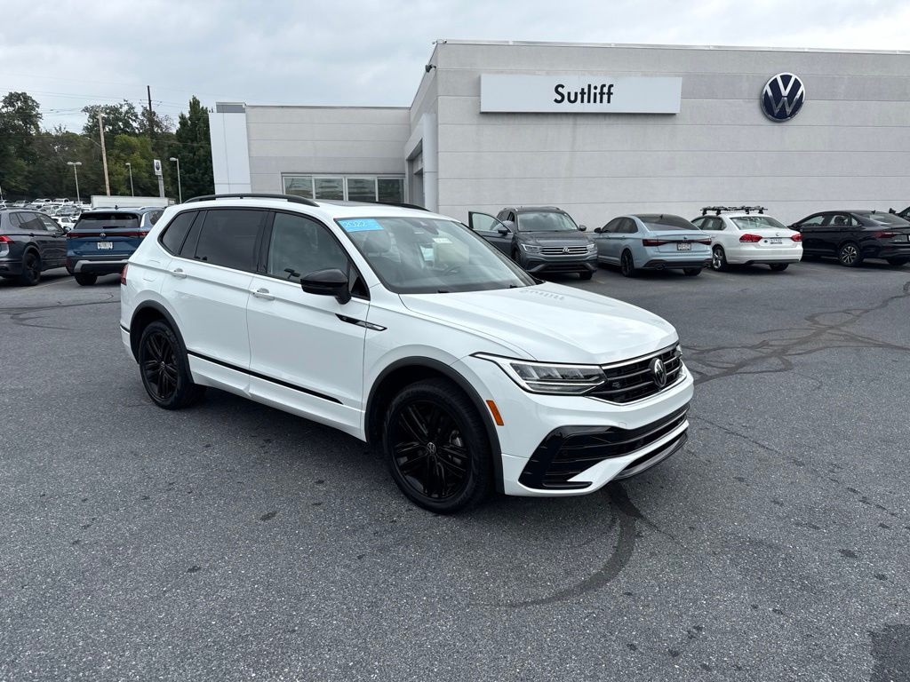 2022 Volkswagen Tiguan 2.0T SE R-Line Black White at Bob Ruth Ford