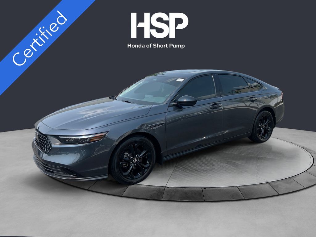 Canyon River Blue Metallic 2025 Honda Accord Sedan Front-Wheel Drive Continuously Variable Transmission