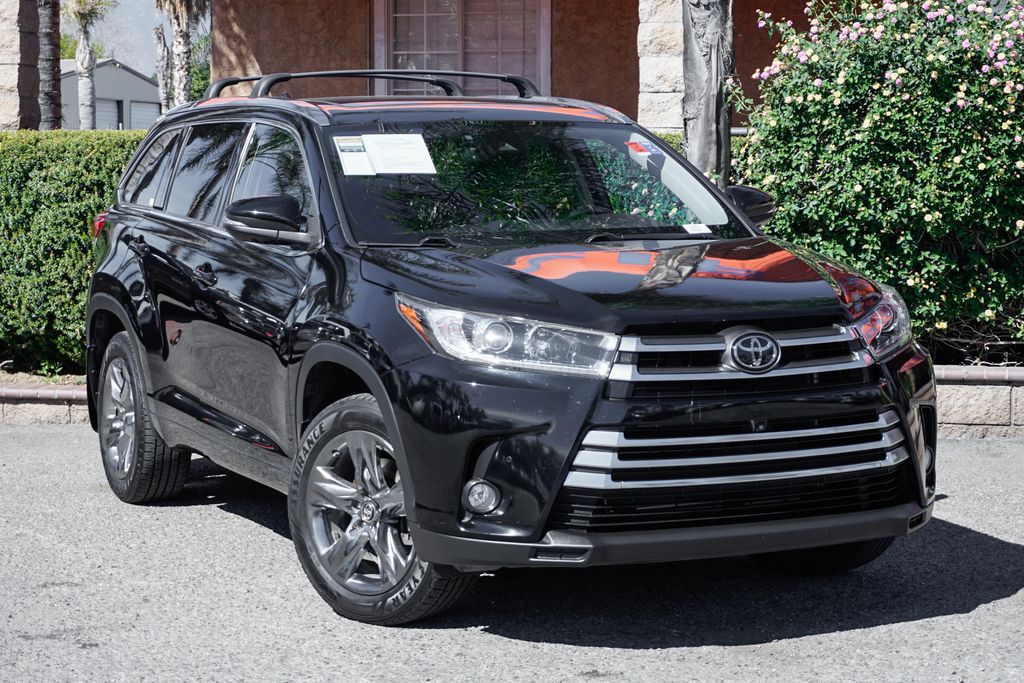 Midnight Black Metallic 2018 Toyota Highlander Limited Platinum AWD SUV / Crossover All-Wheel Drive 8-Speed Automatic