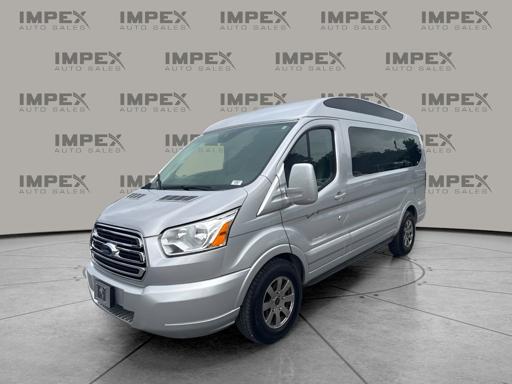 Ingot Silver 2019 Ford Transit Cargo Van Rear-Wheel Drive 6-Speed Automatic Overdrive