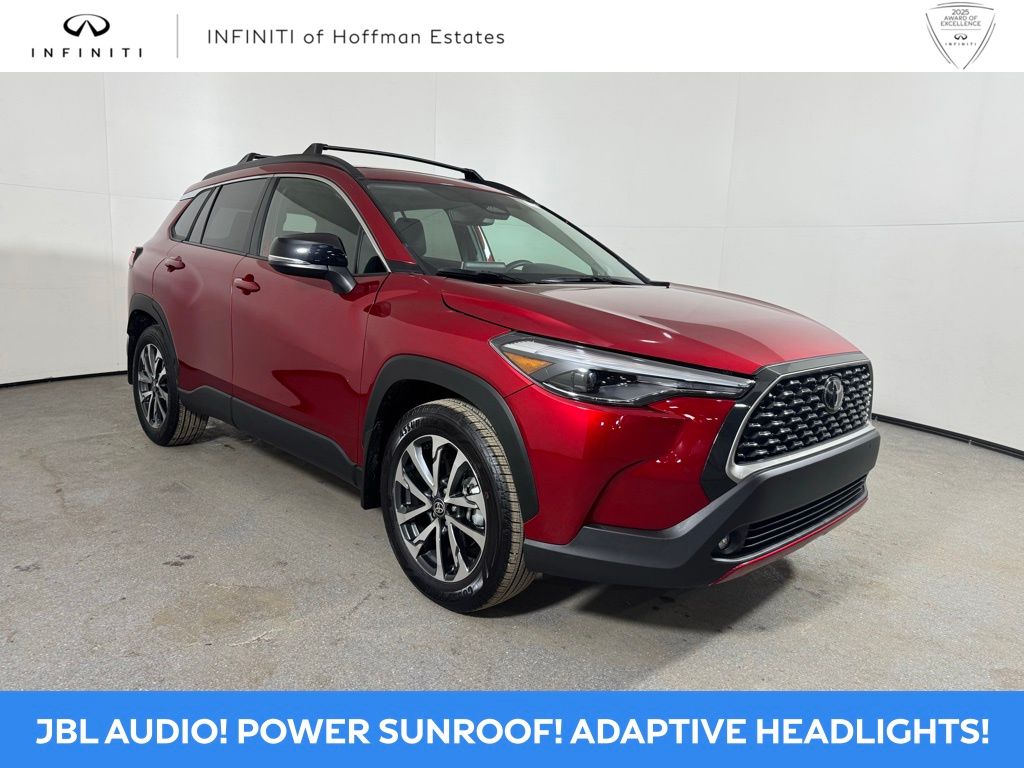 Soul Red Crystal 2025 Toyota Corolla Cross XLE AWD SUV / Crossover All-Wheel Drive Continuously Variable Transmission