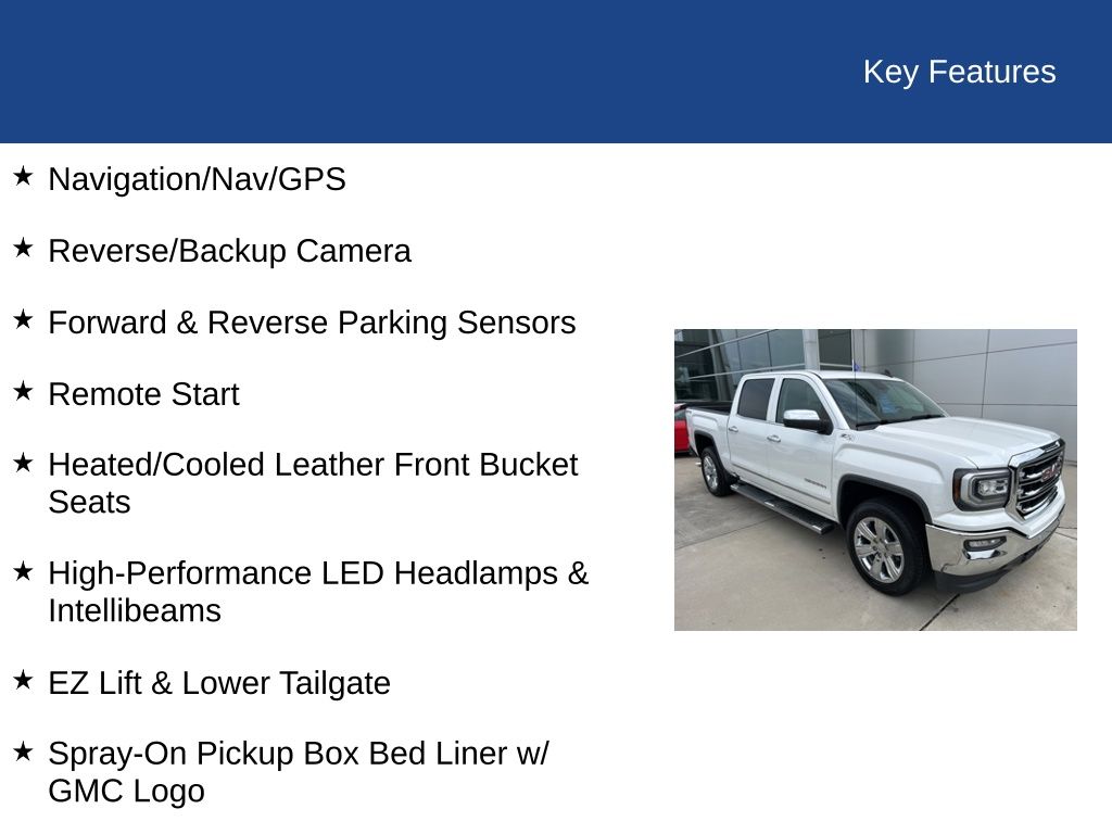 2018 GMC Sierra 1500 SLT
