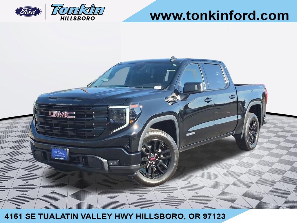Onyx Black 2023 GMC Sierra 1500 Pickup Truck Four-Wheel Drive 8-Speed Automatic