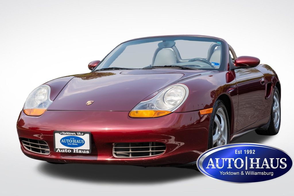 Arena Red Metallic 2000 Porsche Boxster Convertible Rear-Wheel Drive 5-Speed Automatic