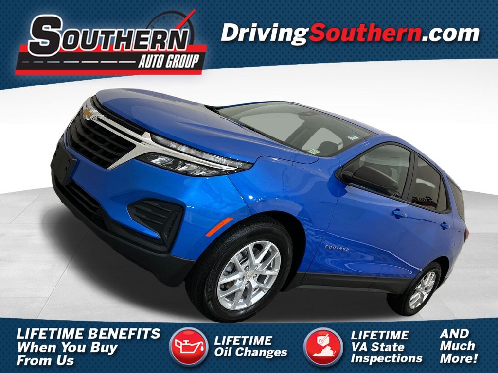 Riptide Blue Metallic 2024 Chevrolet Equinox SUV / Crossover Front-Wheel Drive 6-Speed Automatic Overdrive