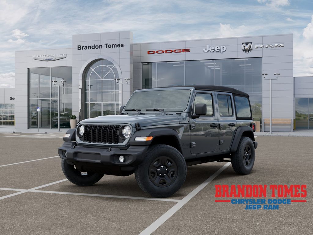 Anvil Clearcoat 2026 Jeep Wrangler SUV / Crossover Four-Wheel Drive 8-Speed Automatic
