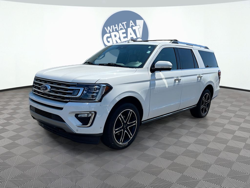 White Metallic 2021 Ford Expedition MAX Limited 4WD SUV / Crossover Four-Wheel Drive Automatic