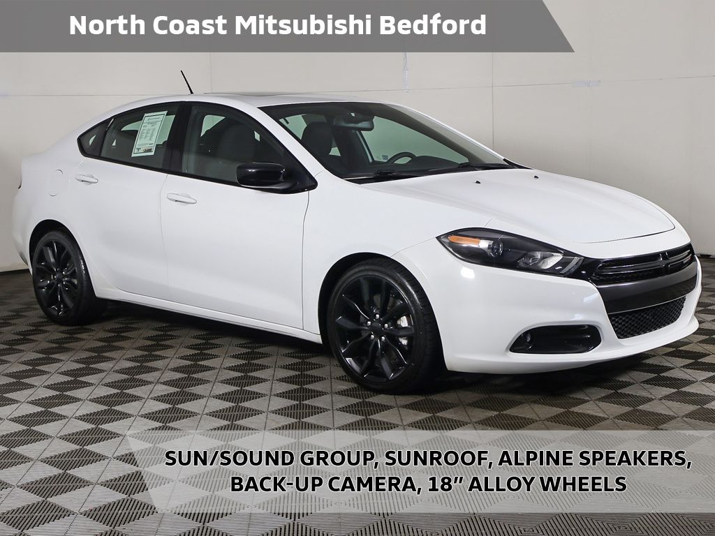 Bright White Clearcoat 2016 Dodge Dart SXT Sport FWD Sedan Front-Wheel Drive 6-Speed Automatic