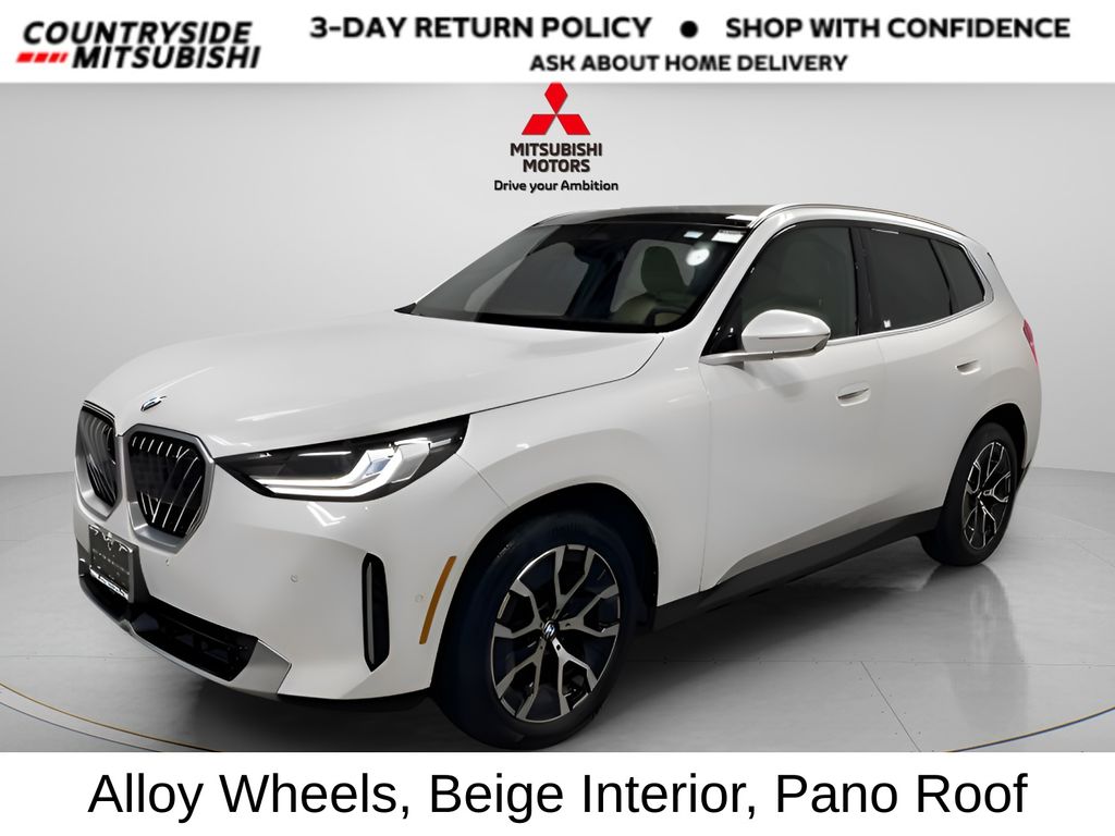 White Metallic 2025 BMW X3 SUV / Crossover All-Wheel Drive 8-Speed Automatic
