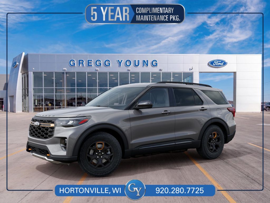 Carbonized Gray Metallic 2027 Ford Explorer SUV / Crossover All-Wheel Drive Automatic