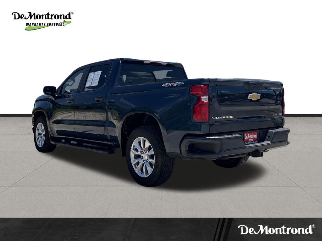 2021 Chevrolet Silverado 1500 Custom Blue at Bravo Nissan
