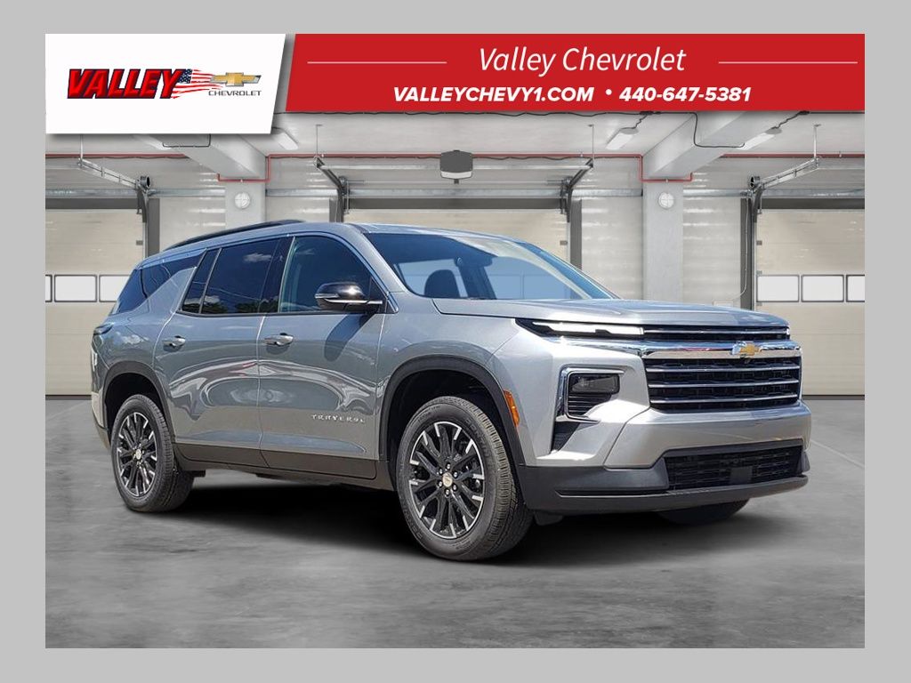Sterling Gray Metallic 2026 Chevrolet Traverse SUV / Crossover Four-Wheel Drive 8-Speed Automatic