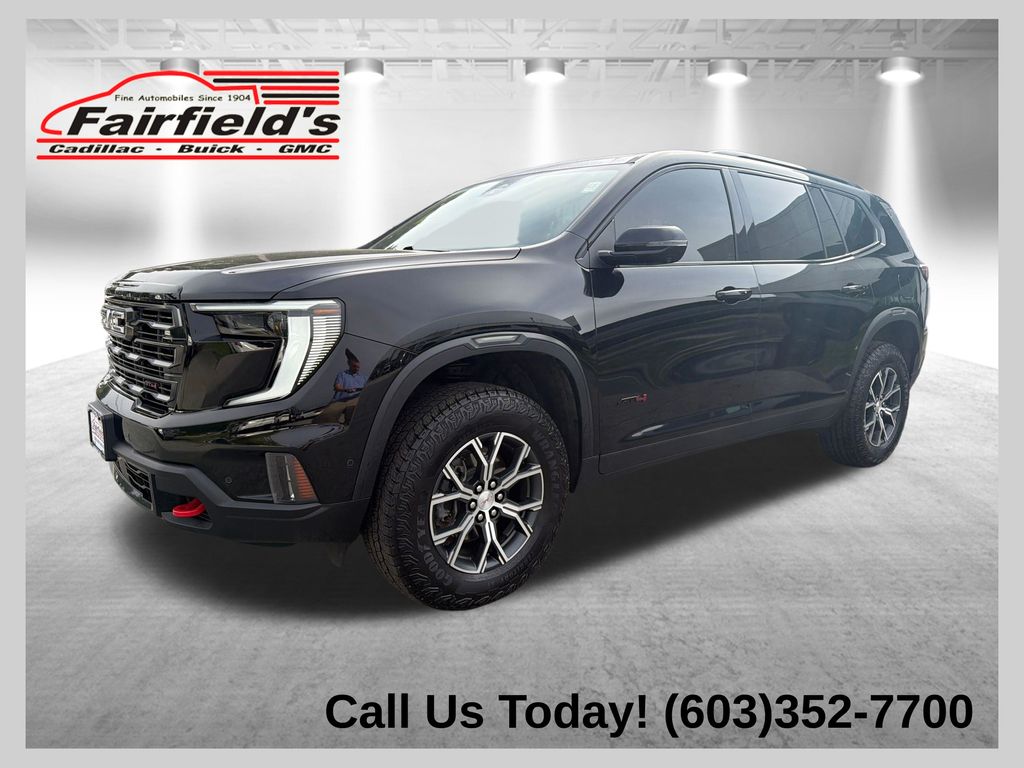 Black (Ebony Twilight Metallic) 2024 GMC Acadia SUV / Crossover Four-Wheel Drive 8-Speed Automatic