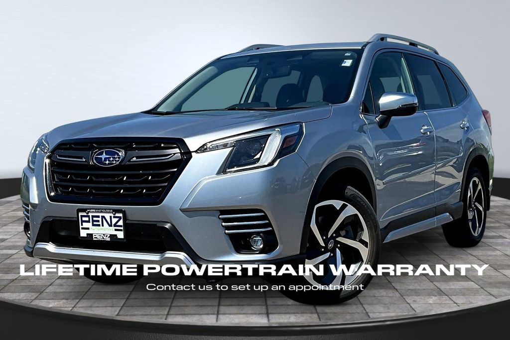 Ice Silver Metallic 2023 Subaru Forester SUV / Crossover All-Wheel Drive Continuously Variable Transmission