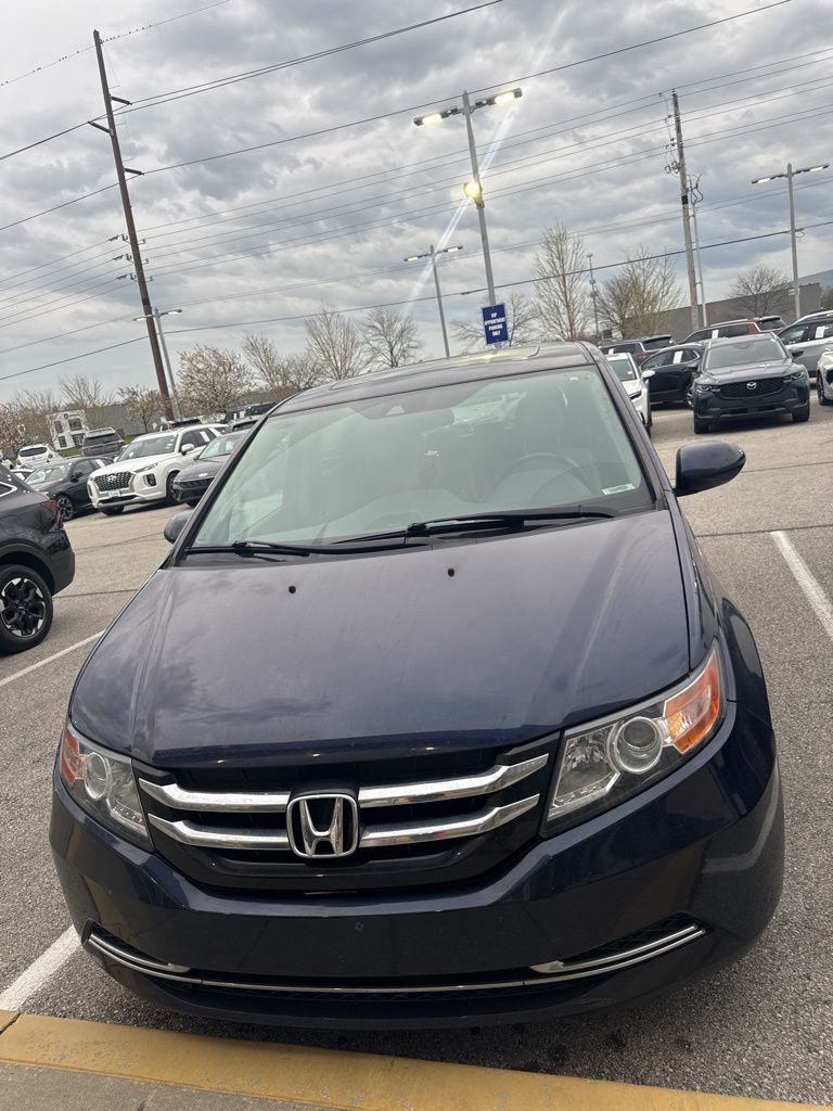 Celestial Blue Metallic 2014 Honda Odyssey EX-L FWD Minivan Front-Wheel Drive 6-Speed Automatic
