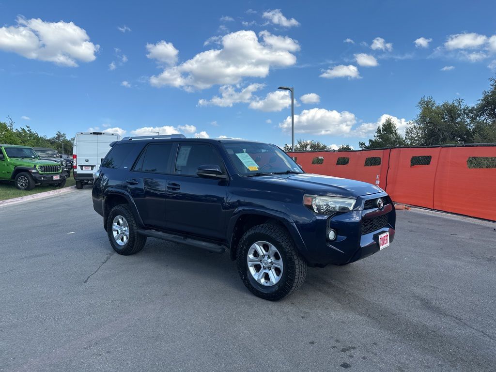 Blue 2015 Toyota 4Runner SR5 4WD SUV / Crossover Four-Wheel Drive 5-Speed Automatic Overdrive