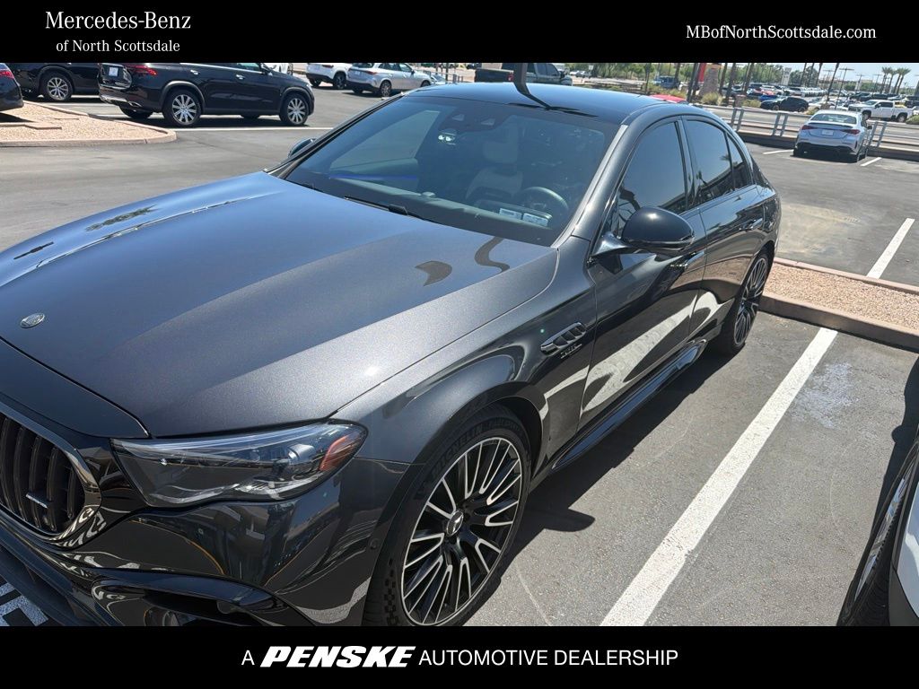 Gray Metallic 2026 Mercedes-Benz E-Class Sedan All-Wheel Drive 9-Speed Automatic