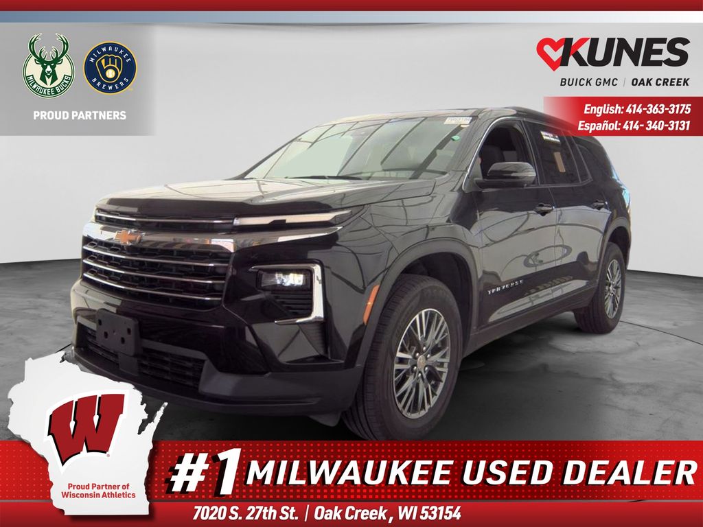 Mosaic Black Metallic 2024 Chevrolet Traverse SUV / Crossover Four-Wheel Drive 8-Speed Automatic