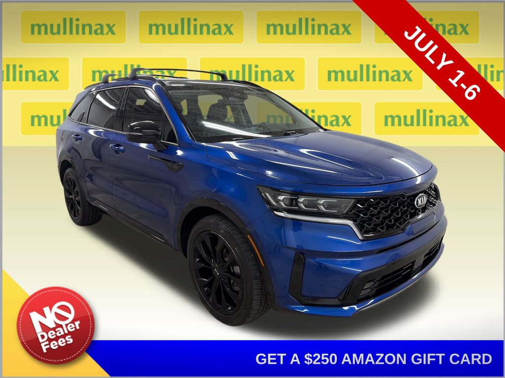 Sapphire Blue 2021 Kia Sorento SUV / Crossover Front-Wheel Drive 8-Speed Dual Clutch