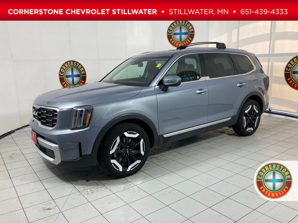 Everlasting Silver 2025 Kia Telluride S AWD SUV / Crossover All-Wheel Drive 8-Speed Automatic