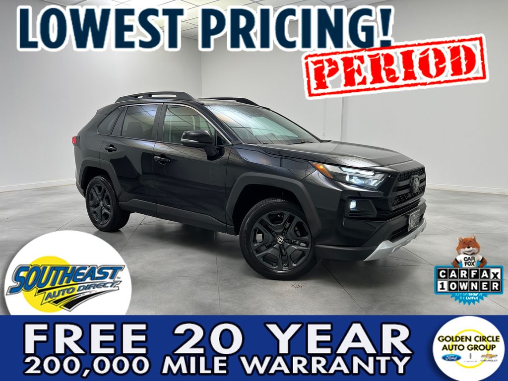 Midnight Black Metallic 2024 Toyota RAV4 Adventure AWD SUV / Crossover All-Wheel Drive 8-Speed Automatic