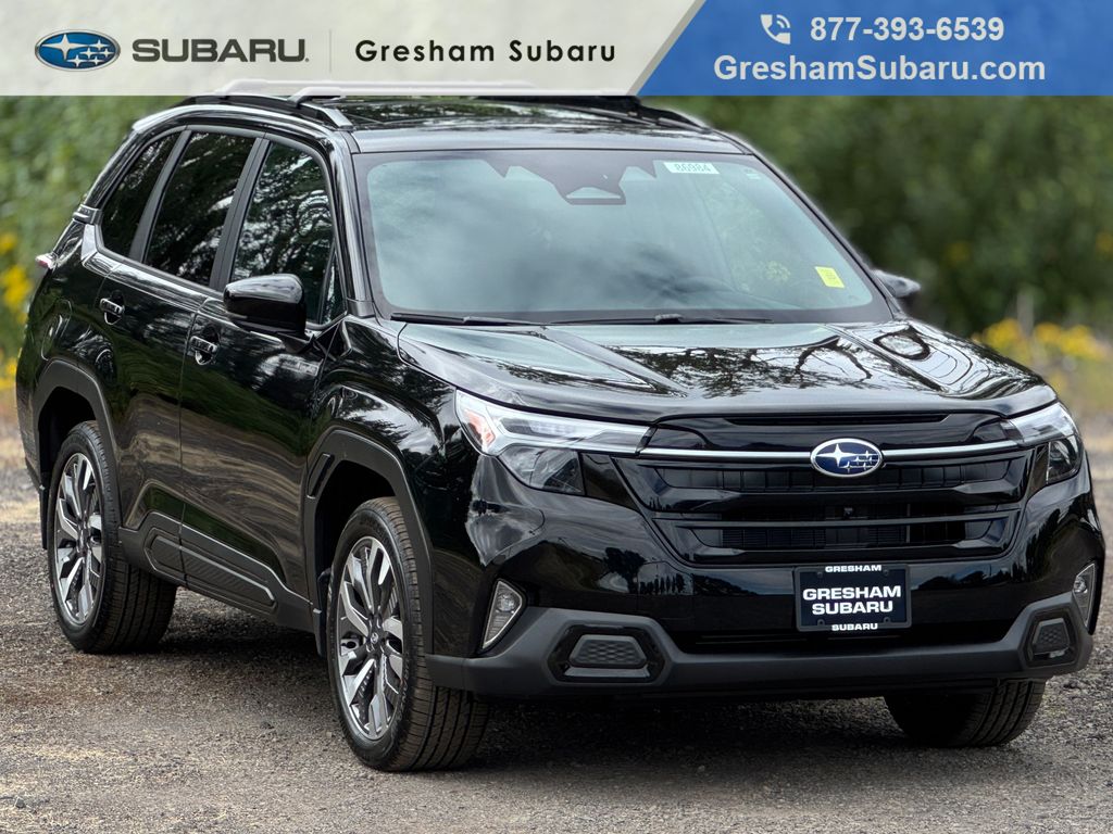 Crystal Black 2026 Subaru Forester Hybrid SUV / Crossover All-Wheel Drive Continuously Variable Transmission