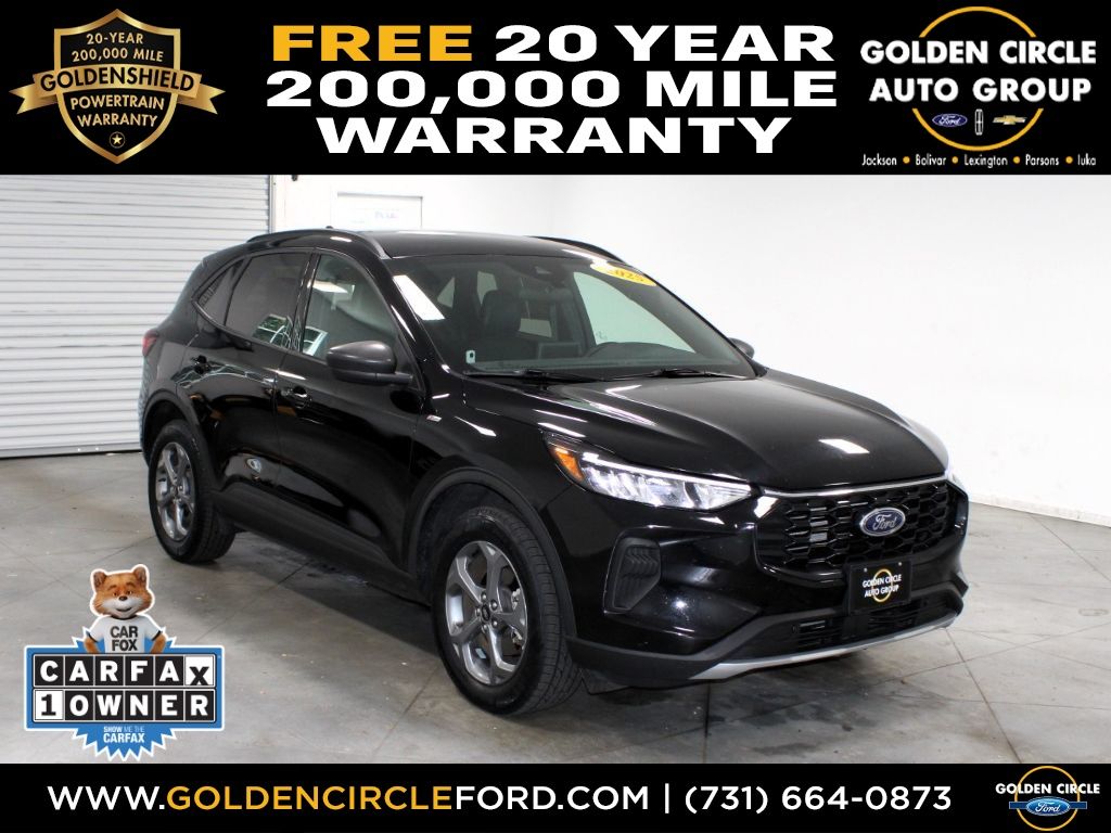 Agate Black Metallic 2025 Ford Escape SUV / Crossover All-Wheel Drive 8-Speed Automatic