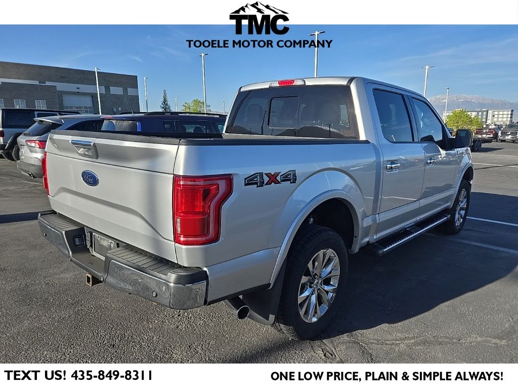 Used 2015 Silver Ford Lariat image 2