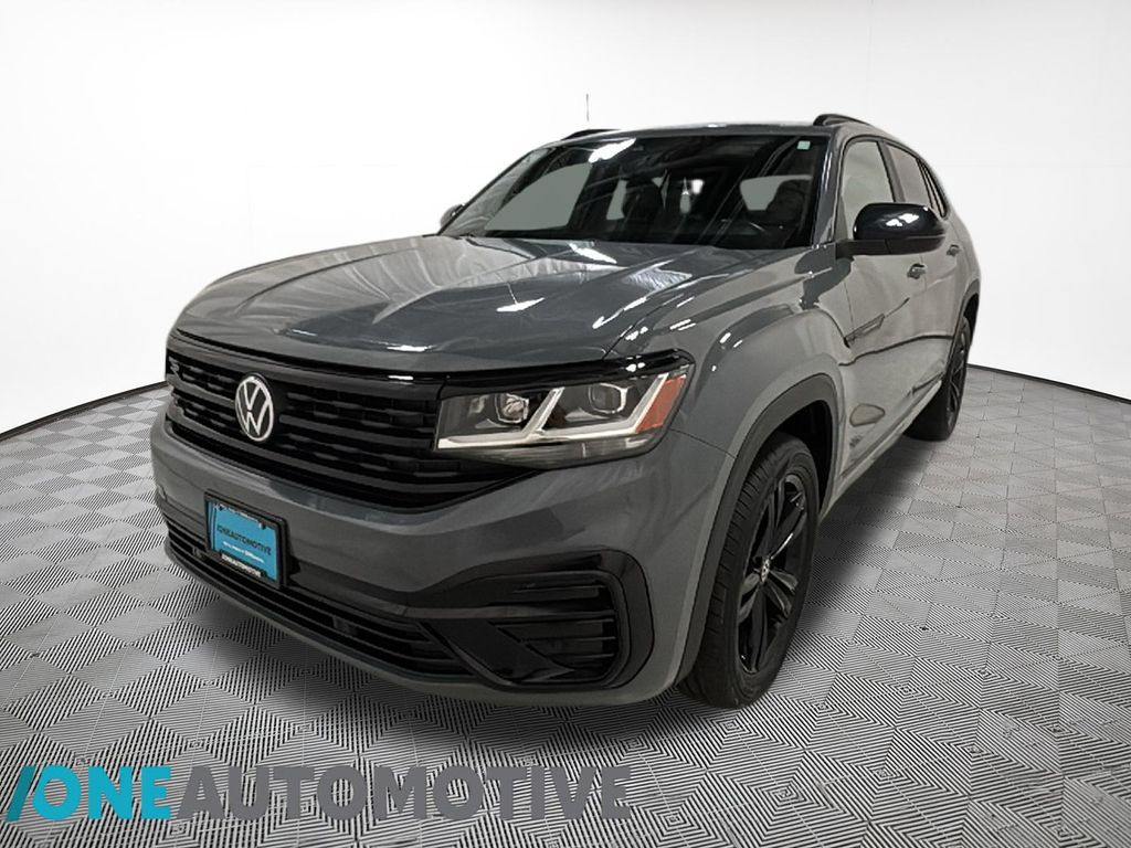 Gray 2023 Volkswagen Atlas Cross Sport SUV / Crossover All-Wheel Drive 8-Speed Automatic
