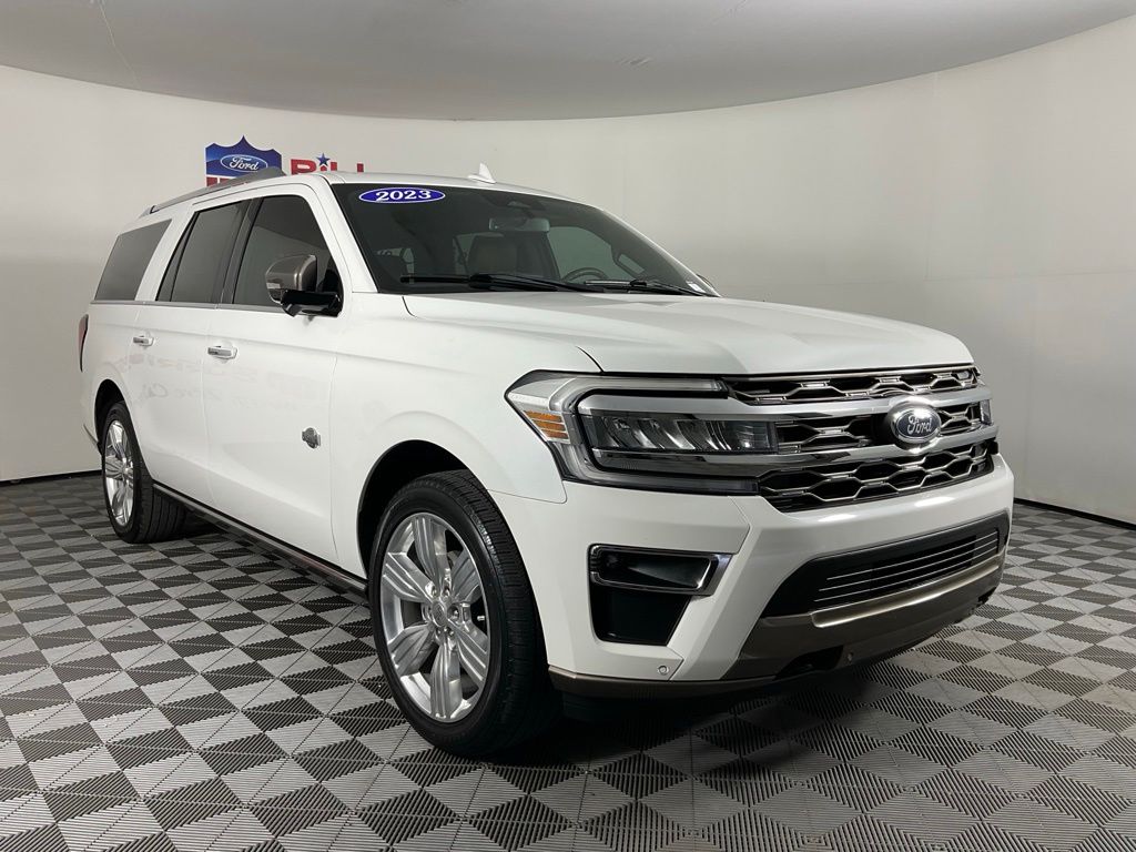 White Metallic 2023 Ford Expedition SUV / Crossover Four-Wheel Drive Automatic