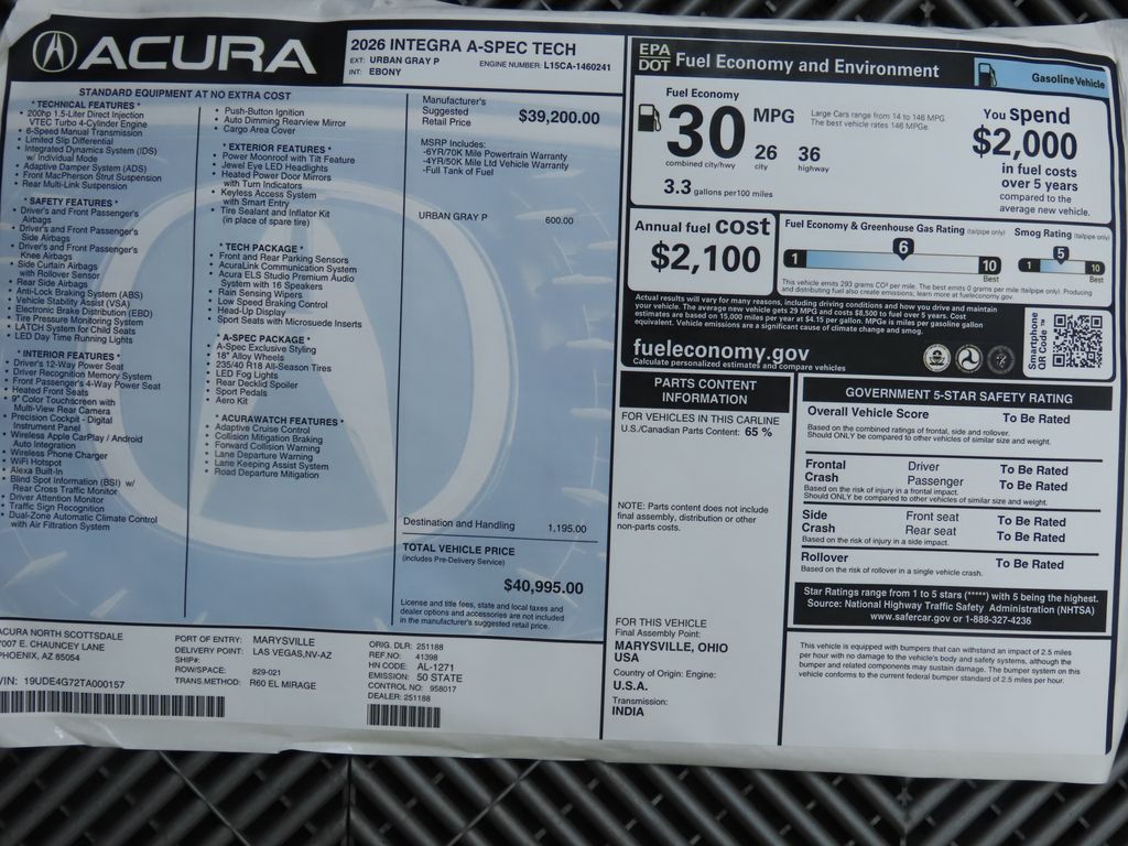 Thumbnail: 2026 Acura Integra - 9