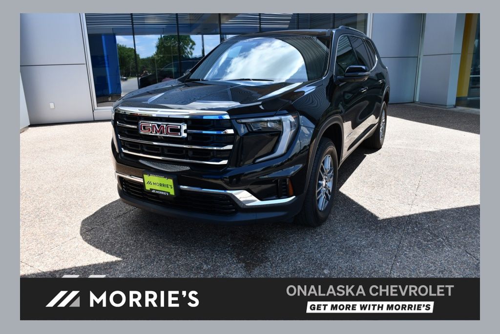 Black (Ebony Twilight Metallic) 2025 GMC Acadia SUV / Crossover Four-Wheel Drive 8-Speed Automatic