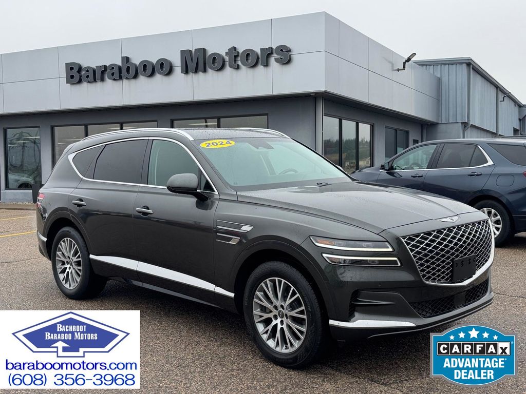 Makalu Gray 2024 Genesis GV80 2.5T AWD SUV / Crossover All-Wheel Drive 8-Speed Automatic