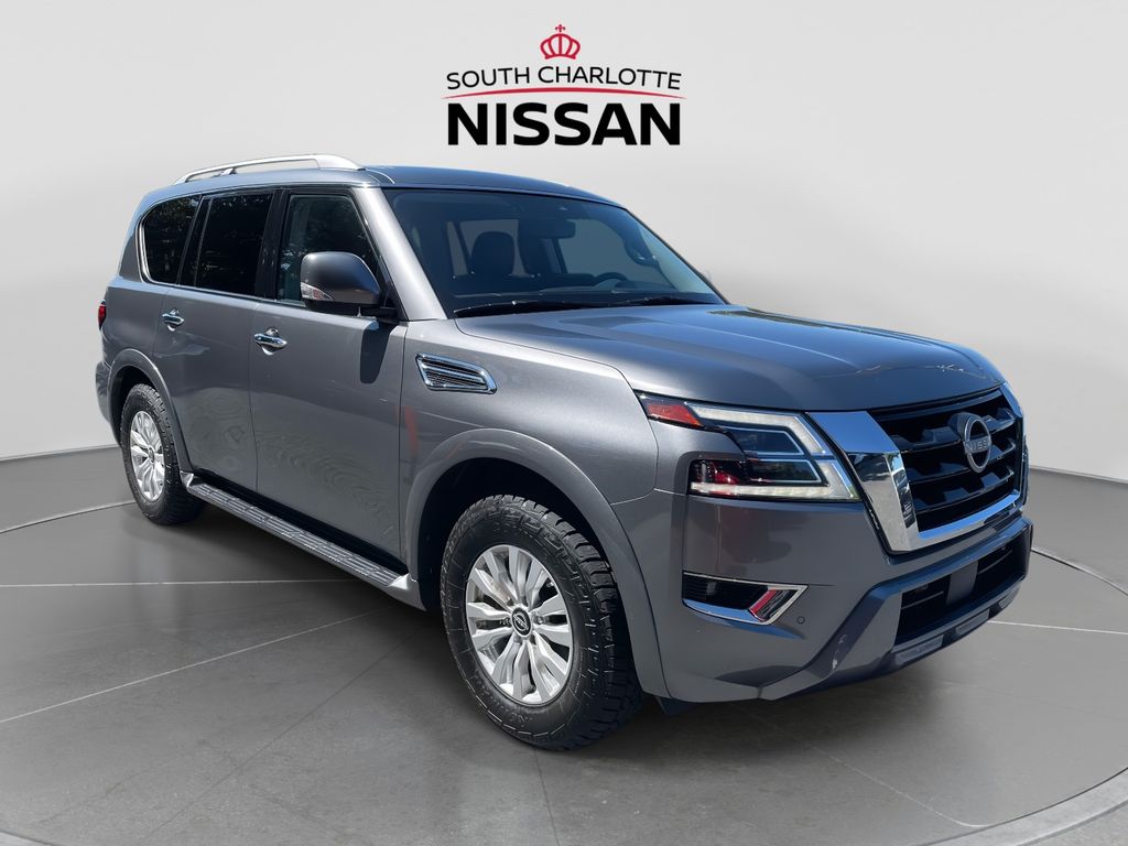 Gray 2024 Nissan Armada SUV / Crossover 4X2 7-Speed Automatic