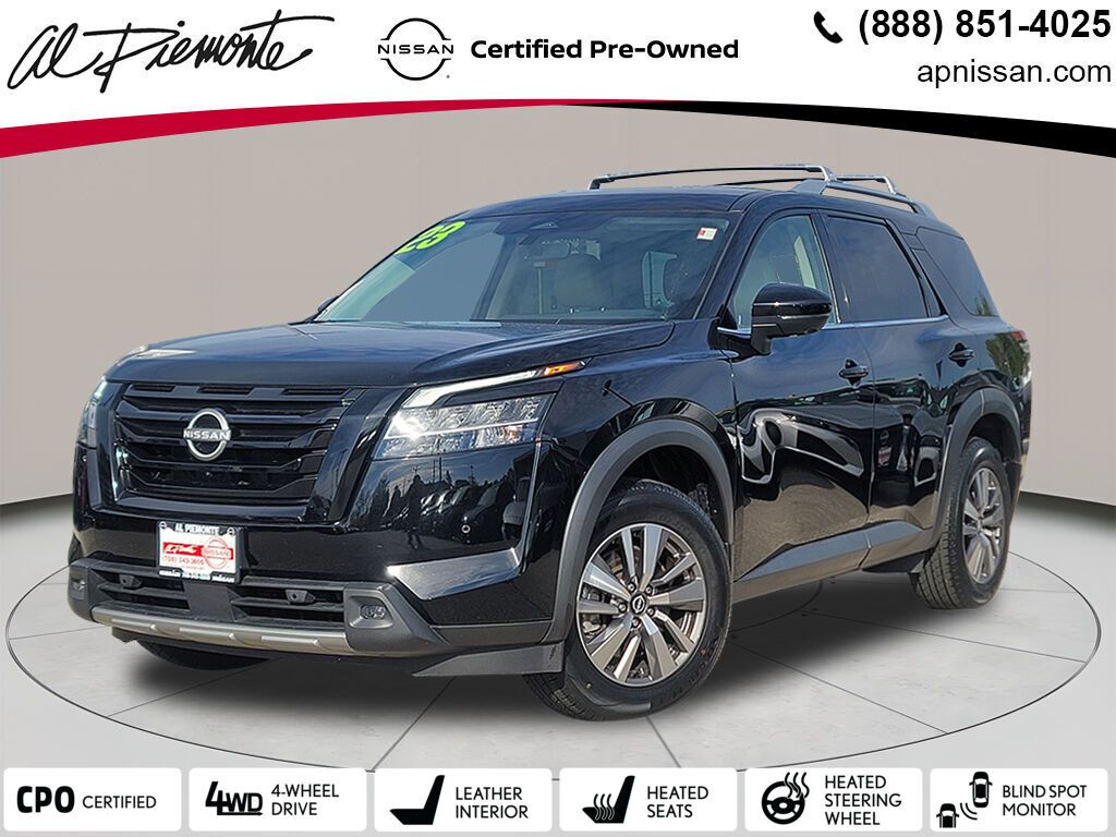 Super Black 2023 Nissan Pathfinder SUV / Crossover All-Wheel Drive 9-Speed Automatic