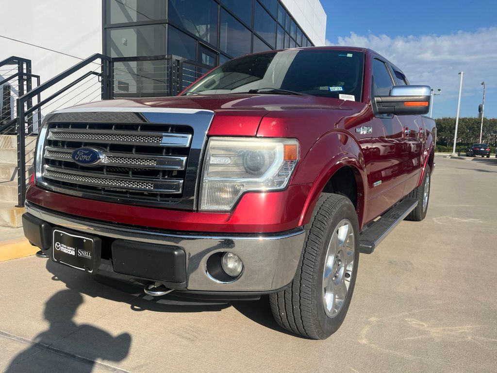 Ruby Red Metallic 2013 Ford F-150 Pickup Truck Four-Wheel Drive 6-Speed Automatic
