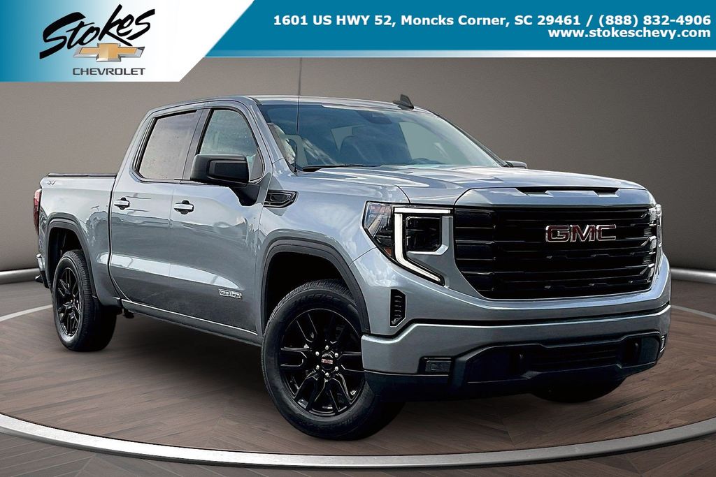 Sterling Metallic 2024 GMC Sierra 1500 Pickup Truck Four-Wheel Drive 8-Speed Automatic