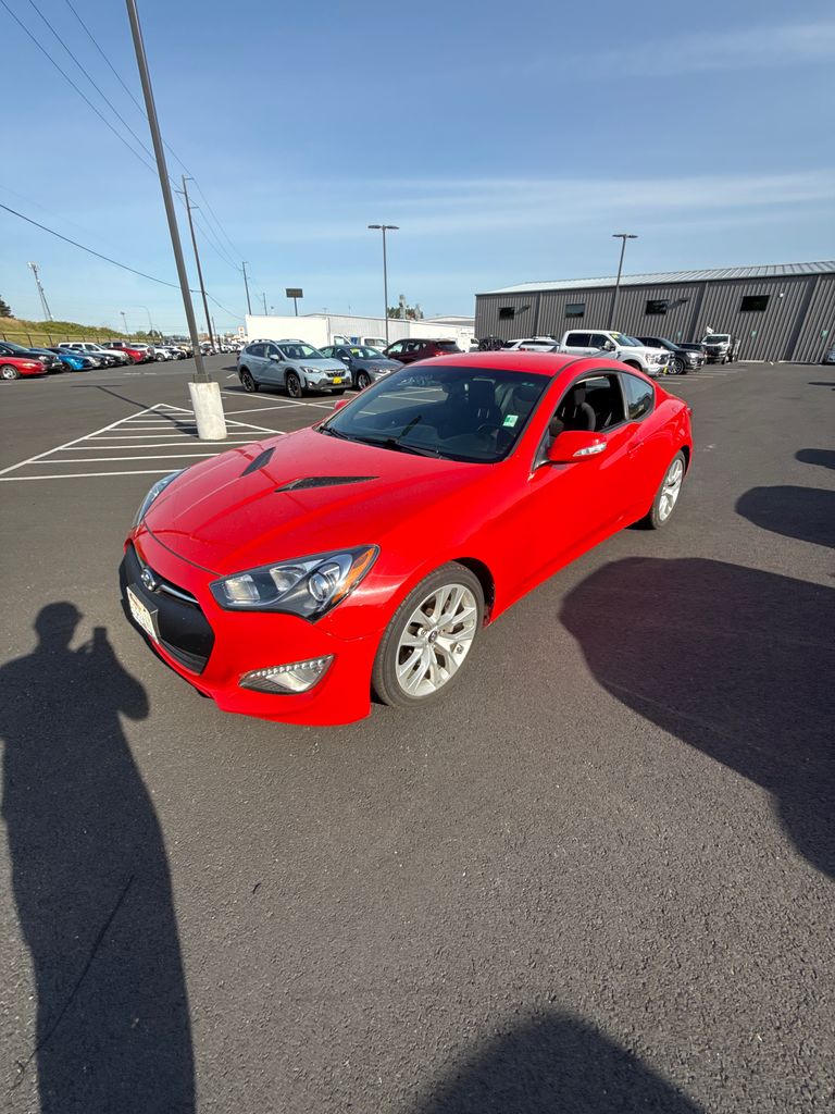 Tsukuba Red 2016 Hyundai Genesis Coupe Coupe 6-Speed Manual