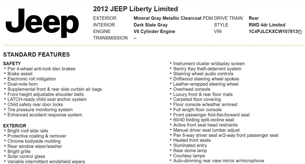 2012 Jeep Liberty Limited 20