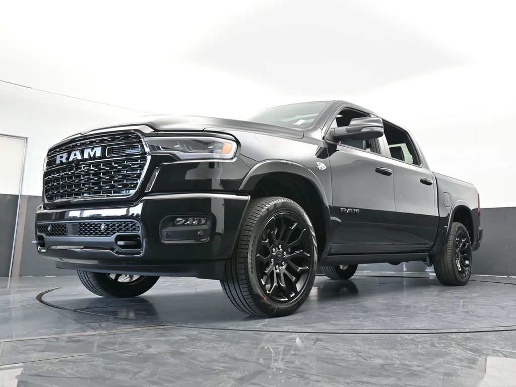 New 2026 Diamond Black Crystal Pearlcoat Ram Limited image 51