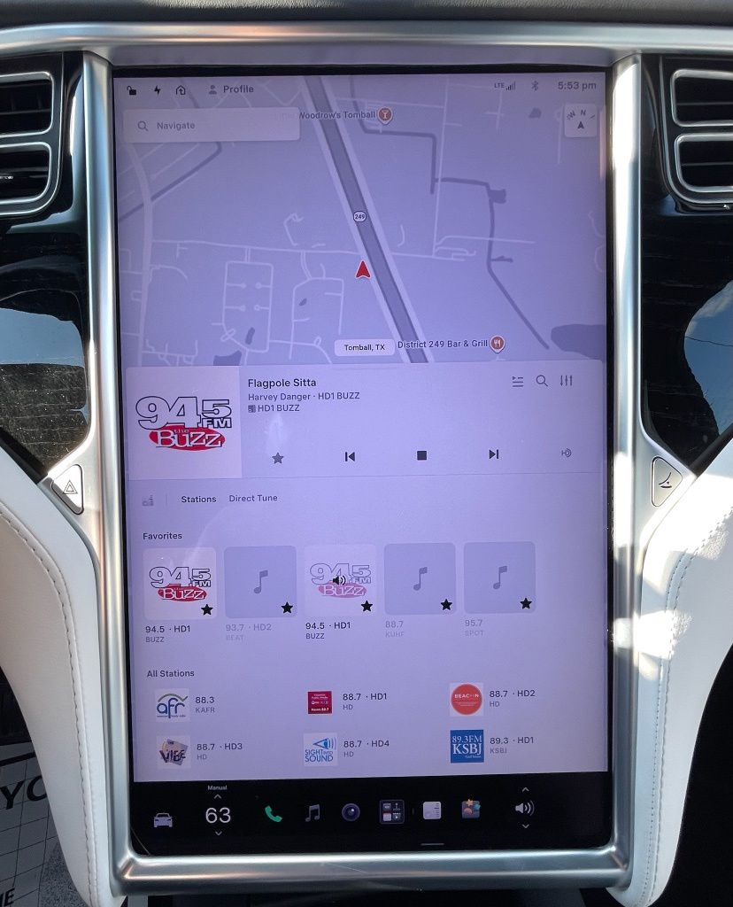 2017 Tesla Model X  Silver at Autostrade