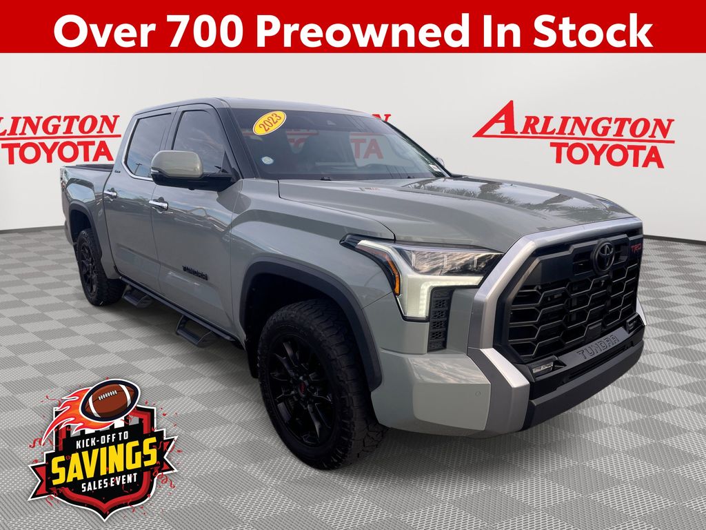 Lunar Rock 2023 Toyota Tundra Pickup Truck Four-Wheel Drive Automatic