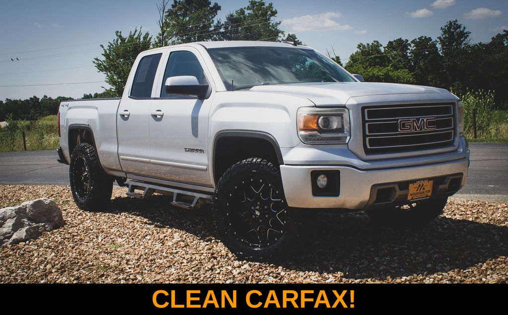 Quicksilver Metallic 2015 GMC Sierra 1500 Pickup Truck Four-Wheel Drive 6-Speed Automatic Overdrive