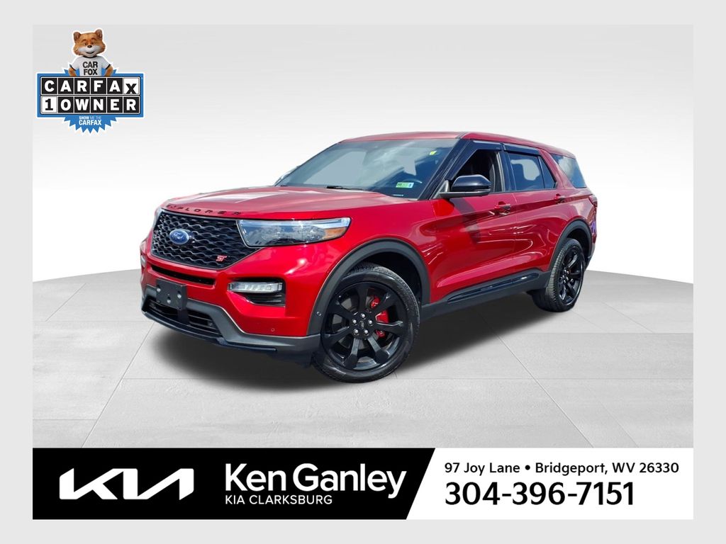 Red 2021 Ford Explorer ST AWD SUV / Crossover All-Wheel Drive Automatic