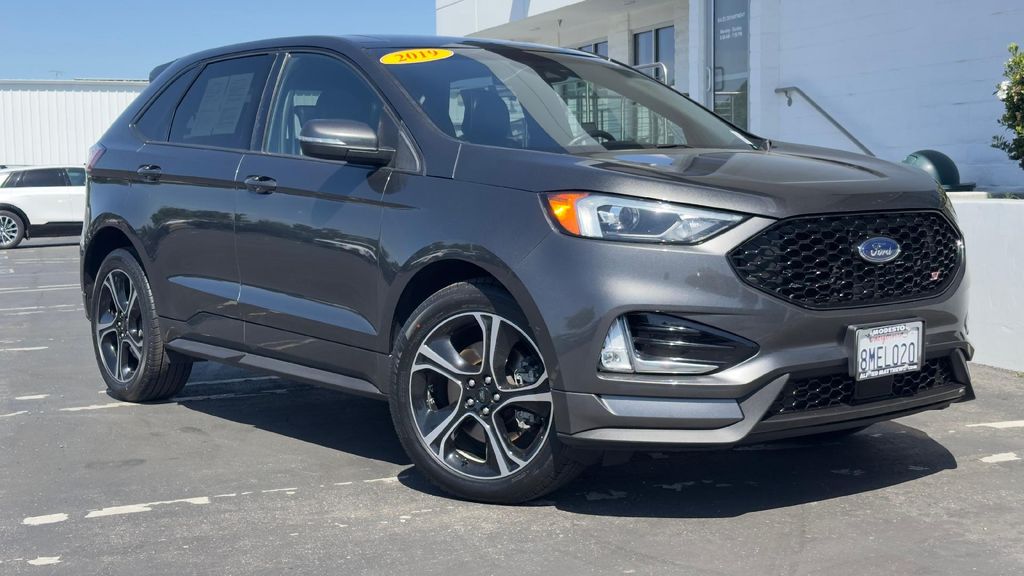 Gray (Magnetic) 2019 Ford Edge ST AWD SUV / Crossover All-Wheel Drive 8-Speed Automatic