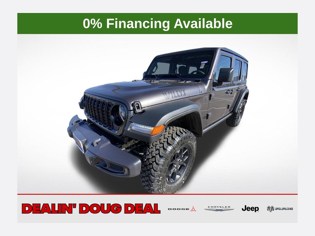 Gray (Granite Crystal Metallic Clearcoat) 2026 Jeep Wrangler SUV / Crossover Four-Wheel Drive 8-Speed Automatic