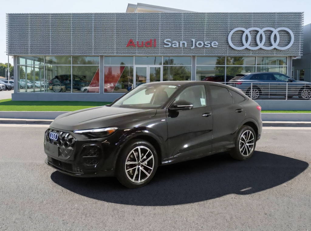Mythos Black Metallic 2026 Audi Q5 Sportback Sedan All-Wheel Drive 7-Speed Automatic